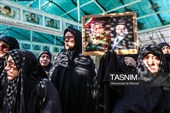 مراسم تشییع پیکر پدر سپهبد شهید موسوی در قم