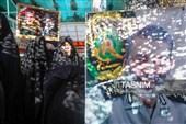 مراسم تشییع پیکر پدر سپهبد شهید موسوی در قم