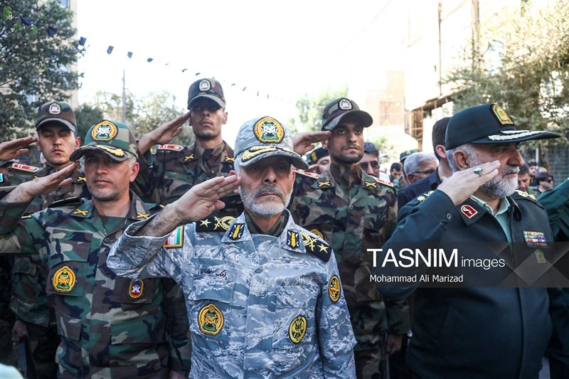 پیکر پدر سپهبد شهید موسوی در قم تشییع و خاکسپاری شد* عکس اخبار شهر قم پایگاه اطلاع رسانی نسیم قم