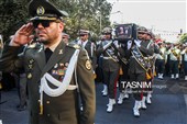 مراسم تشییع پیکر پدر سپهبد شهید موسوی در قم