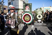 مراسم تشییع پیکر پدر سپهبد شهید موسوی در قم