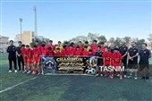 آبیدر سنندج قهرمان لیگ فوتبال نونهالان کردستان شد