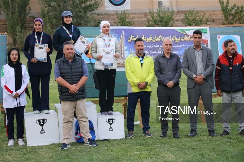 تیراندازی با کمان , تیراندازی با کمان ایران , اخبار زنجان ,