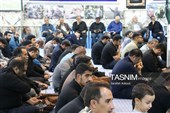 عزاداری شب اول ایام فاطمیه در بیت‌الزهرای حاج قاسم