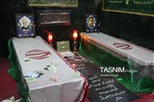 عزاداری شب اول ایام فاطمیه در بیت‌الزهرای حاج قاسم