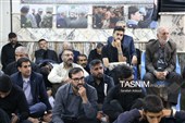 عزاداری شب اول ایام فاطمیه در بیت‌الزهرای حاج قاسم