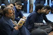 عزاداری شب اول ایام فاطمیه در بیت‌الزهرای حاج قاسم