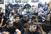 عزاداری شب اول ایام فاطمیه در بیت‌الزهرای حاج قاسم