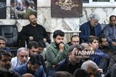 عزاداری شب اول ایام فاطمیه در بیت‌الزهرای حاج قاسم