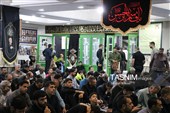 عزاداری شب اول ایام فاطمیه در بیت‌الزهرای حاج قاسم