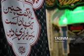 عزاداری شب اول ایام فاطمیه در بیت‌الزهرای حاج قاسم