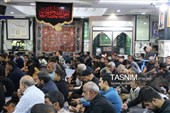 عزاداری شب اول ایام فاطمیه در بیت‌الزهرای حاج قاسم