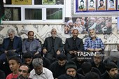عزاداری شب اول ایام فاطمیه در بیت‌الزهرای حاج قاسم