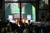 عزاداری شب اول ایام فاطمیه در بیت‌الزهرای حاج قاسم