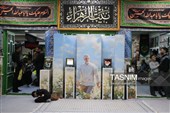 عزاداری شب اول ایام فاطمیه در بیت‌الزهرای حاج قاسم