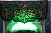 عزاداری شب اول ایام فاطمیه در بیت‌الزهرای حاج قاسم