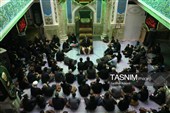 عزاداری شب اول ایام فاطمیه در بیت‌الزهرای حاج قاسم