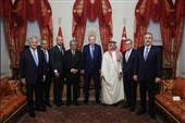 دیدار وزرای خارجه پیمان مکه و تروئیکای اروپایی با اردوغان