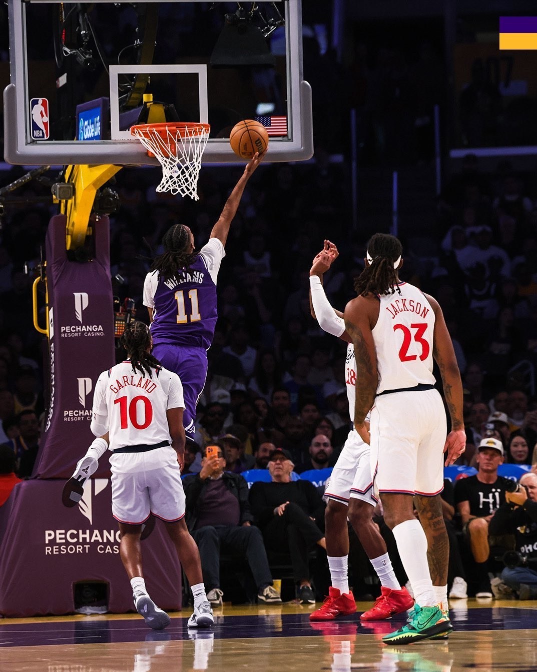 بسکتبال , بسکتبال آمریکا , لیگ NBA , تیم بسکتبال لس آنجلس لیکرز , 