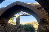 مرگ تدریجی پل تاریخی سالور در مرز دو شهرستان بهارستان و اسلامشهر+فیلم