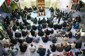 آغاز سوگواری ایام فاطمیه در بیت‌الزهرای شهید سلیمانی