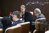 نشست خبری مهدی ناصحی رئیس سازمان بیمه سلامت ایران 