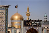 نصب کتیبه‌های شهادت حضرت زهرا(س) در حرم مطهر رضوی