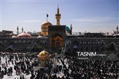نصب کتیبه‌های شهادت حضرت زهرا(س) در حرم مطهر رضوی