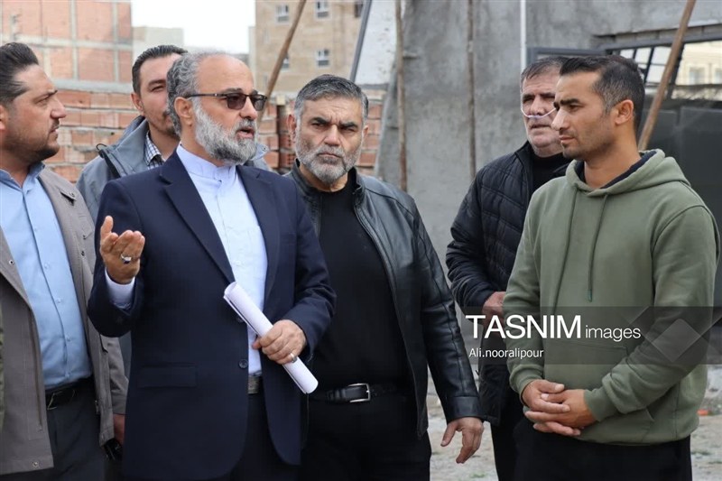 بازدید دادستان مرکز استان اردبیل از برخی پروژه‌های ورزشی در حال احداث اردبیل