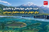 مزیت طبیعی چهارمحال و بختیاری برای جهش در تولید ماهیان سردابی