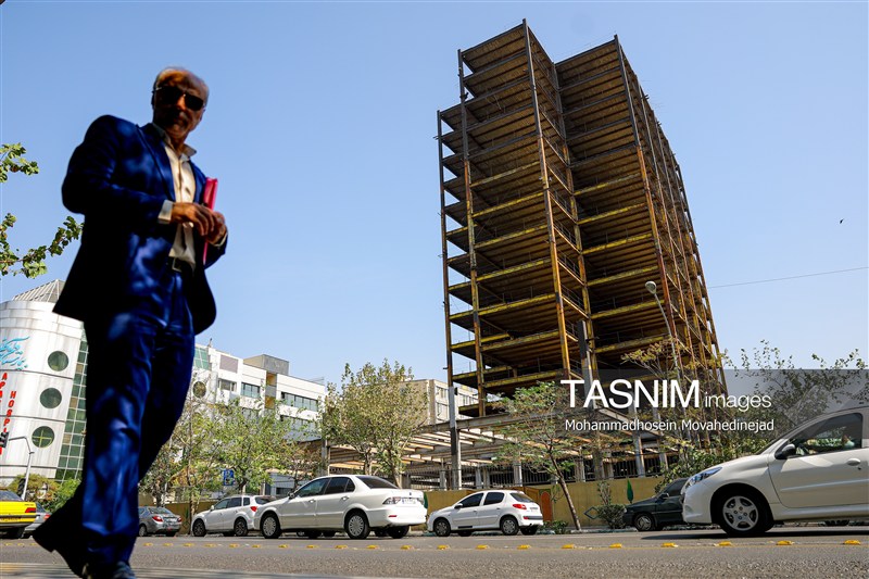 ساختمانهای نیمهکاره ؛ زخمی بر چهره تهران