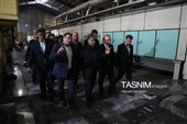 بازدید میدانی جمعی از مسئولین به همراه استاندار اردبیل از 2 واحد تولیدی