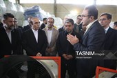 بازدید میدانی جمعی از مسئولین به همراه استاندار اردبیل از 2 واحد تولیدی