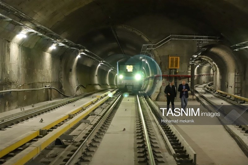 بازدید خبرنگاران ازخط سه مترو مشهد