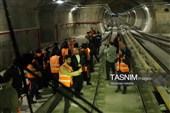 بازدید خبرنگاران ازخط سه مترو مشهد