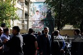 تشییع پیکر شهید مدافع امنیت محمدرضا طالبی