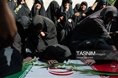 تشییع پیکر شهید مدافع امنیت محمدرضا طالبی