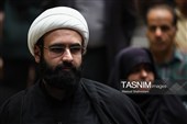 مراسم یادبود شهید لاریجانی در دانشگاه تهران