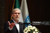 مراسم یادبود شهید لاریجانی در دانشگاه تهران