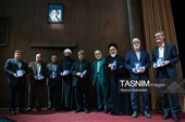 مراسم یادبود شهید لاریجانی در دانشگاه تهران