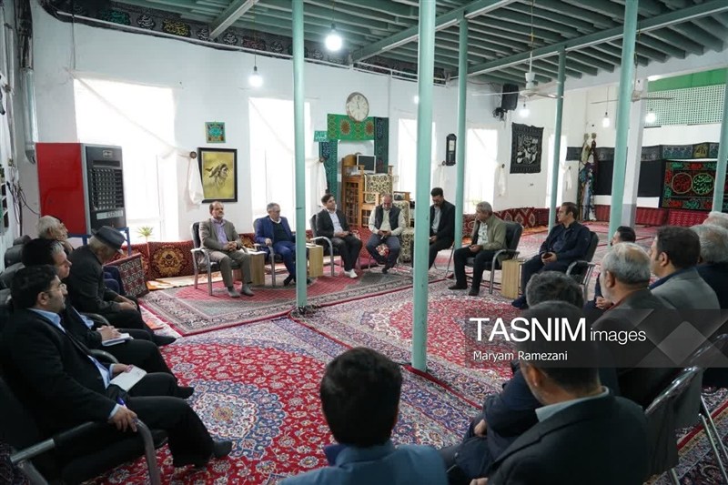 بازدید میدانی صدیف بدری از روستاهای شهرستان نمین