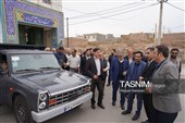 بازدید میدانی صدیف بدری از روستاهای شهرستان نمین