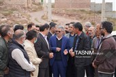 بازدید میدانی صدیف بدری از روستاهای شهرستان نمین
