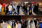 آغاز تحصن نامحدود عراقی‌ها در اعتراض به بسته شدن گذرگاه با ایران