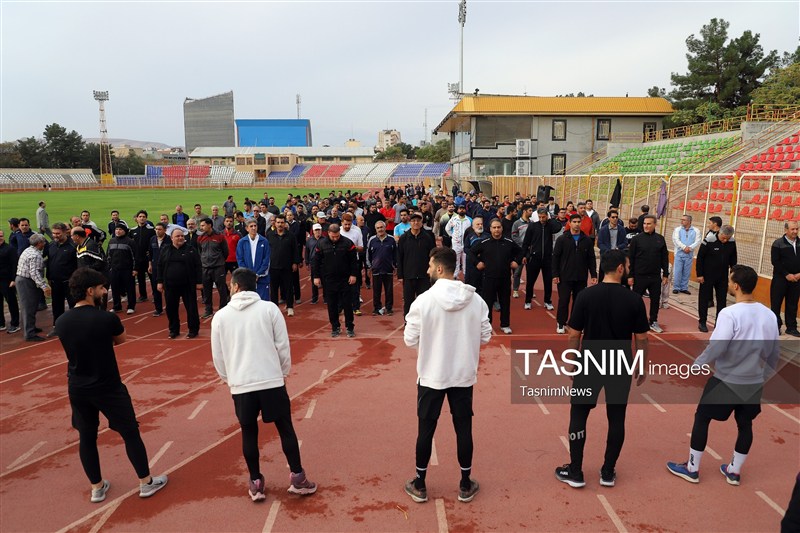 ورزش همگانی مدیران در کرمانشاه