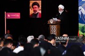 قرائت پیام حضرت آیت‌الله سید مجتبی حسینی خامنه‌ای رهبر معظم انقلاب اسلامی به نخبگان و مدال آوران علمی و ورزشی در میادین جهانی توسط  حجت‌الاسلام‌ محمدجواد حاج علی اکبری، امام جمعه موقت تهران