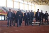 بازدید استاندار اردبیل از ورزشگاه علی دایی