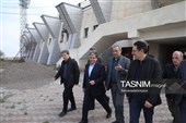 بازدید استاندار اردبیل از ورزشگاه علی دایی