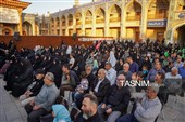 گلباران قبور مطهر شهدای حرم شاهچراغ(ع)