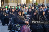 گلباران قبور مطهر شهدای حرم شاهچراغ(ع)